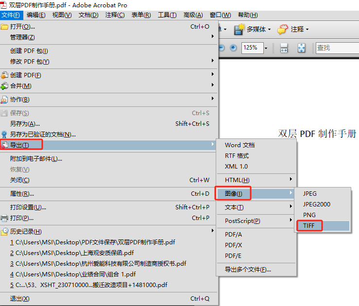 双层pdf制作手册